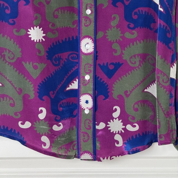 Oliphant Blouse - Magenta Uzbek Sz XS - Picture 4 of 8
